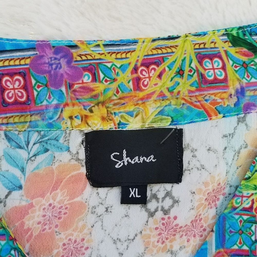 Shana Floral Printed Midi Dress - Picture 7 of 9
